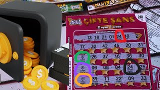 2 Different New Scratch Cards Big Win Game of Chance [upl. by Sergio]