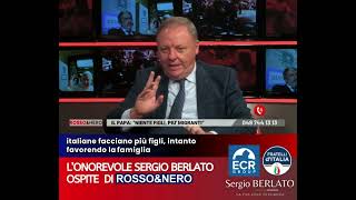 Lon Sergio Berlato ospite a RossoampNero Riguarda lintervento [upl. by Doak325]