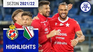 Wisła Kraków  Legia Warszawa 10  SKRÓT  Ekstraklasa 202122  6 Kolejka [upl. by Koren]