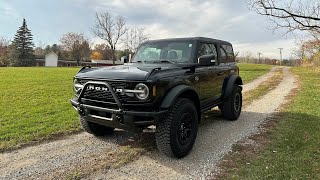 Ford Bronco Wildtrak 2Door w HOSS 30 Fox Suspension  Overview Drive amp Ownership Impressions [upl. by Komara338]