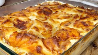 Gratin Dauphinois  La Vraie Recette  SANS FROMAGE NI OEUFS NI GLUTEN [upl. by Ititrefen774]