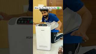 New Air Purifier 😭✅ Dushyantkukreja dushyantkukreja airpurifier shorts [upl. by Bergmann]