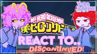 ♡ S1 MHA REACT  05x075x  DISCONTINUED  NO BREAKS  CHECK DESC [upl. by Bianka102]