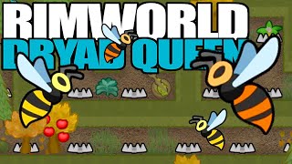 Natures Killbox Built by Bees Holiday  Rimworld Dryad Queen 16 [upl. by Neenaej]