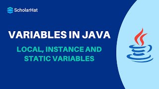 Variables in Java Tutorial  Types of Variables in Java with Examples  Java Tutorial for Beginners [upl. by Nrojb875]