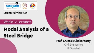 Lec 41 Modal Analysis of a Steel Bridge [upl. by Higgins]