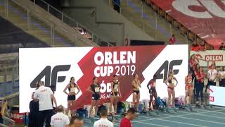 Ewa Swoboda wygrywa bieg na 60m Orlen Cup 2019 [upl. by Schlenger582]