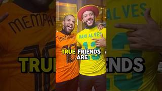 Dani Alves is free from jail  football neymar shorts [upl. by Ahsirhcal]