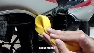 HERO HONDA CBZ 160  LIMPIEZA FILTRO DE AIRE [upl. by Westmoreland546]