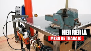 Mesa de trabajo para HERRERIA 💪💪 [upl. by Refinnaj]