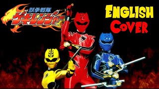 Opening Juken Sentai Gekiranger  English AI Cover [upl. by Ardnassak]