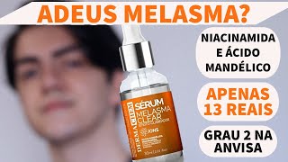 SÉRUM MELASMA CLEAR DERMACHEM COM NIACINAMIDA ÁCIDO MANDÉLICO E ÁCIDO HIALURÔNICO [upl. by Lectra]