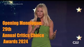 Opening Monologue 29th Annual Critics Choice Awards 2024 Вступительная речь [upl. by Kristyn484]