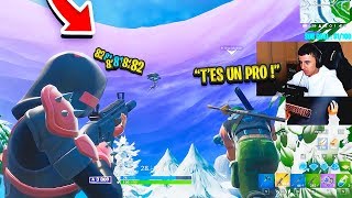 Après avoir vu comment je joue il ma pris pour un Joueur PRO Fortnite [upl. by Aneehs]