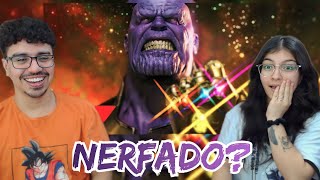 REAGIMOS AO Rap do Thanos Vingadores  O THANOS ESTÁ VINDO  NERD HITS [upl. by Melinda]