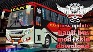 Bus simulator Indonesia V432 new bus mod 2024 [upl. by Pellikka312]