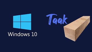 Windows 10 Taakbalk Verbergen  Windows 10 Tips Nederlands [upl. by Kcirednek]