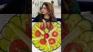 😮Farah Nadeem ne btayi salad 🥗 decorations how to make salad shorts youtubeshorts viralvideo [upl. by Bollinger167]