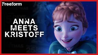 How Anna Met Kristoff  Frozen  Freeform [upl. by Lechner803]