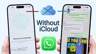 NEW Transfer WhatsApp Messages From iPhone to iPhone Without iCloud [upl. by Adieno]