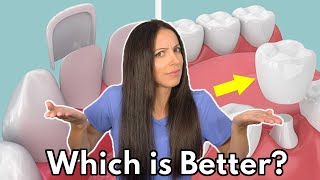 Dental Veneers vs Crowns  Which is Better amp Whats the Difference [upl. by Parthen532]