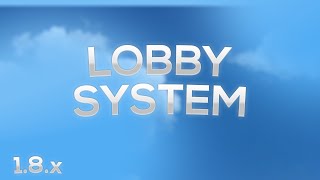 BESTES LOBBY SYSTEM MINECRAFT 18 SPIGOT [upl. by Gariepy]