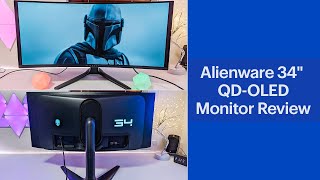 Alienware 34quot QDOLED Curved Gaming Monitor Review [upl. by Taam]