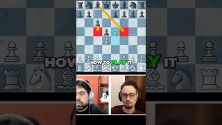 Top Tier Beginner Chess Opening  CaroKann GothamChess GMHikaru chessboard chessmaster gaming [upl. by Adis785]