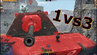 Maus 1 vs 3вотблиц wotblitz mausblitz [upl. by Tybi]