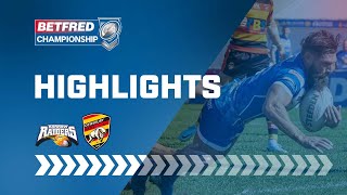 Highlights  Barrow Raiders v Dewsbury Rams [upl. by Aitrop]