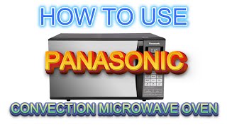 panasonic microwave oven demo panasonic microwave kaise use karen [upl. by Marsiella]