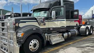 Livestock hauler’s custom Kenworth W990 A rare show piece [upl. by Mccreary]