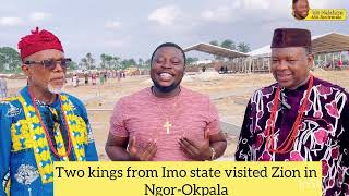 TWO KINGS VISITED ZION NGOROKPALA WITH THERE POSITIVE MO [upl. by Noj435]