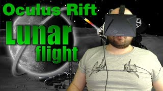 Oculus Rift DK1  Lunar Flight 1080p also some Lunar Lander gameplay [upl. by Ravi]