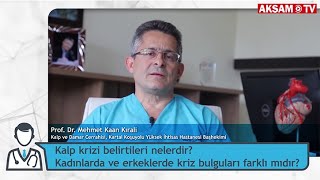 Kalp Krizi Belirtileri Nelerdir  Prof Dr Mehmet Kaan Kırali [upl. by Eskill]