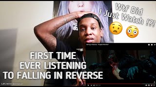 FIRST TIME HEARING Falling In Reverse  “Popular Monster” REACTION [upl. by Errol966]