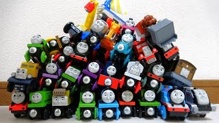 30 types of wooden Thomas train series introduction and running video for children [upl. by Orgel]