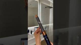 Dyson airwrap blowdry dyson dysonairwrap haircare healthyhair blowdry bouncyhair hair [upl. by Edmanda614]