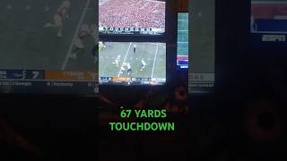 🤘UTSA vs Texas Longhorns ARCH MANNING 67YD TD RUN  shorts short football highlightsshortvideo [upl. by Dulcle640]