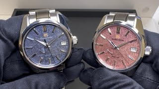 Grand Seiko SBGA507 amp SBGA509 Limited Editions [upl. by Akemyt79]