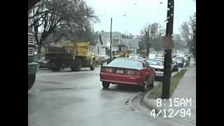 1994 Flood on South Logan Danville IL Part 1 [upl. by Viking]