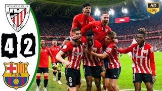 RESUMEN  Fc Barcelona vs Athletic Bilbao  Full HD Highlights 2024 🔥  Copa 202324 14 Final [upl. by Grae]