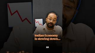 Indian economy is slowing down llashorts 1068 [upl. by Annek]