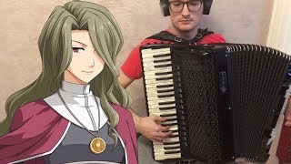 Trails in the Sky the 3rd  Overdosing Heavenly Bliss  Accordion Cover [upl. by Ainehs624]