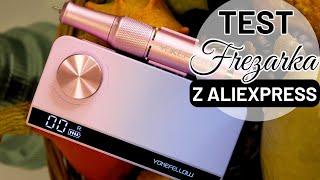 FREZARKA Z ALIEXPRESS TEST Bezprzewodowa frezarka z Chin frezarkado paznokci recenzja [upl. by Zelikow12]