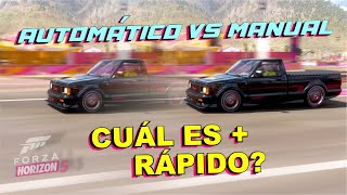 Transmisión Automática Vs Manual  Embrague Cuál es Mejor forzahorizon5 Ajustes Profesional🔧 [upl. by Airahs]