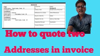 How to use billing address and shipping address in sales invoice in tallyprime [upl. by Haidabo]