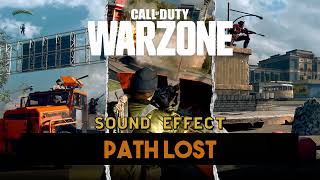 Call of Duty Warzone Payload  Path Lost Sound Effect [upl. by Sayer]