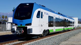 NEW Metrolink Arrow Train Redlands California [upl. by Einnad]