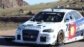 Dominick Tapia 72  2008 Mitsubishi Evo X  Practice Day 4  Pikes Peak Unlimited Division [upl. by Banks]